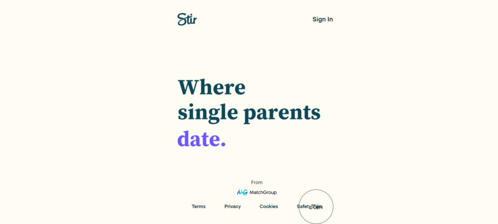 Stir Dating Site